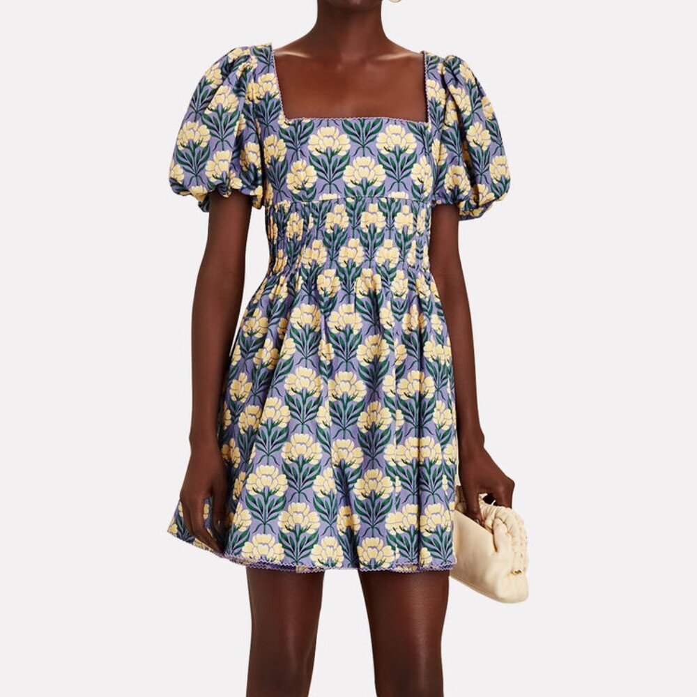 NWOT Agua by Agua Bendita Caramelo Mini Dress